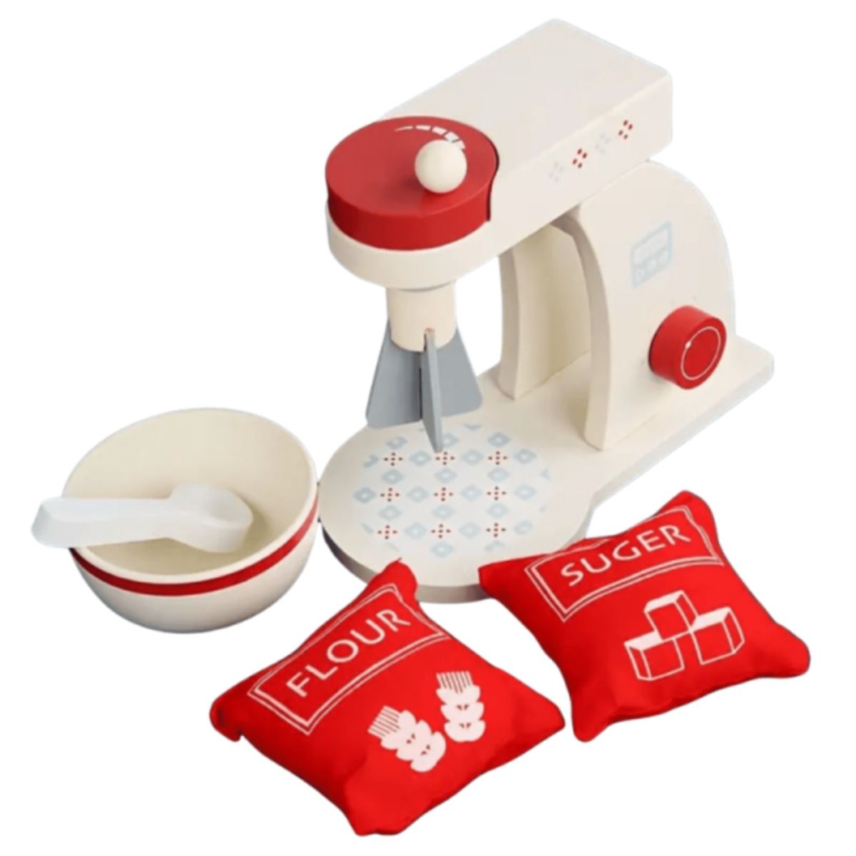 OEM - Batidora Mezcladora Para Niños Juguete De Madera Didáctico