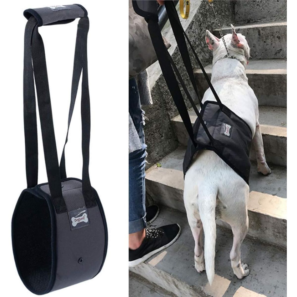 GENERICO - Arnes De Elevacion Para Perros Arnes Soporte Apoyo Mascota M