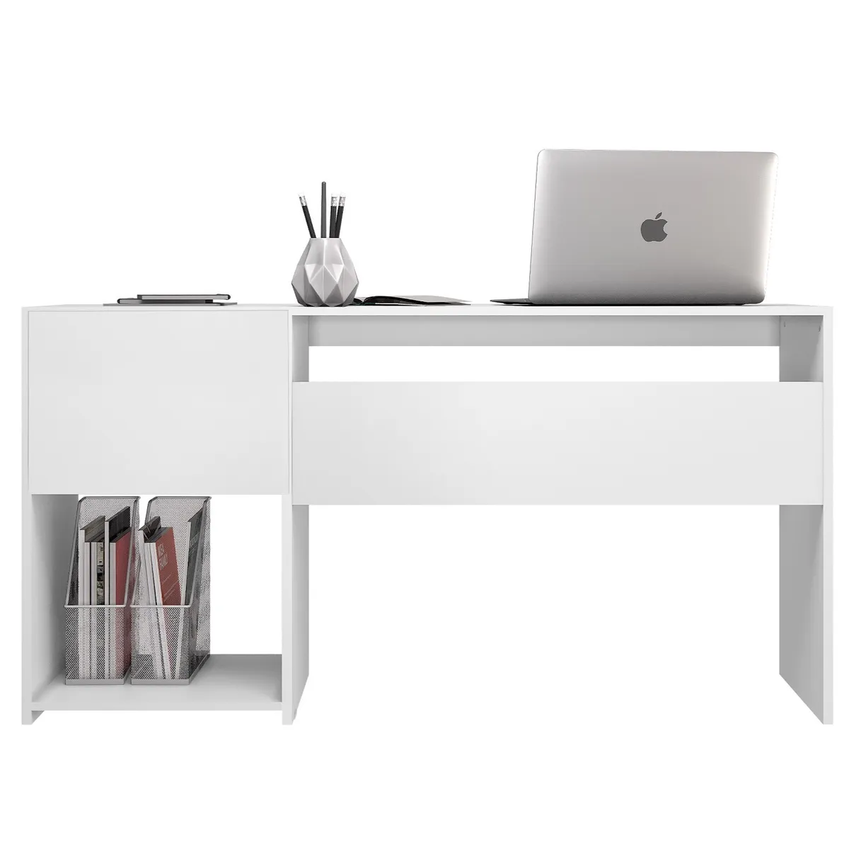 HOME MOBILI - Escritorio Andes Blanco 2 Cajones…