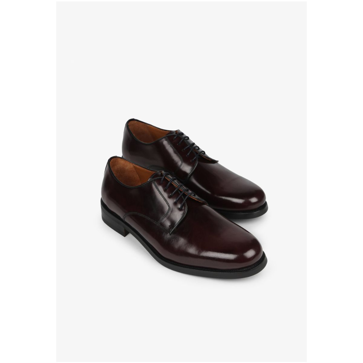 SCALPERS - Zapatos Piel Cordones Burgundy