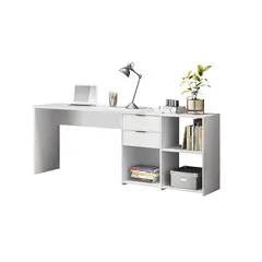 HOME MOBILI - Escritorio Rogue Blanco 2 Cajones
