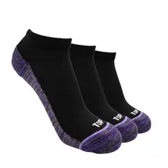 TOP - Calcetín Mujer Deportivo Tobillero Fibra de Cobre Pack 3 C2