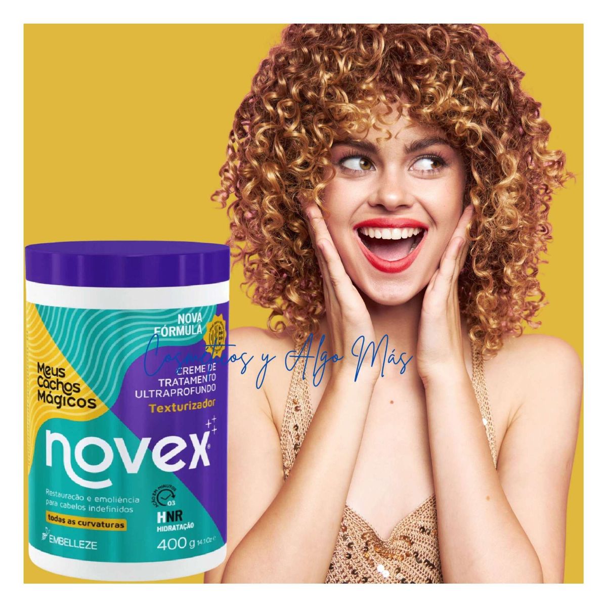 NOVEX - Crema de Tratamiento Rizos Magicos 400gr NOVEX