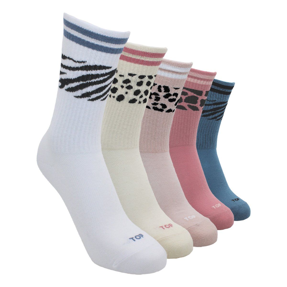 TOP - Calcetines Mujer Largos C10 Pack 5 Top