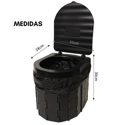 Imagen 2 del producto Inodoro Químico Portátil Baño Químico Plegable Para Camping