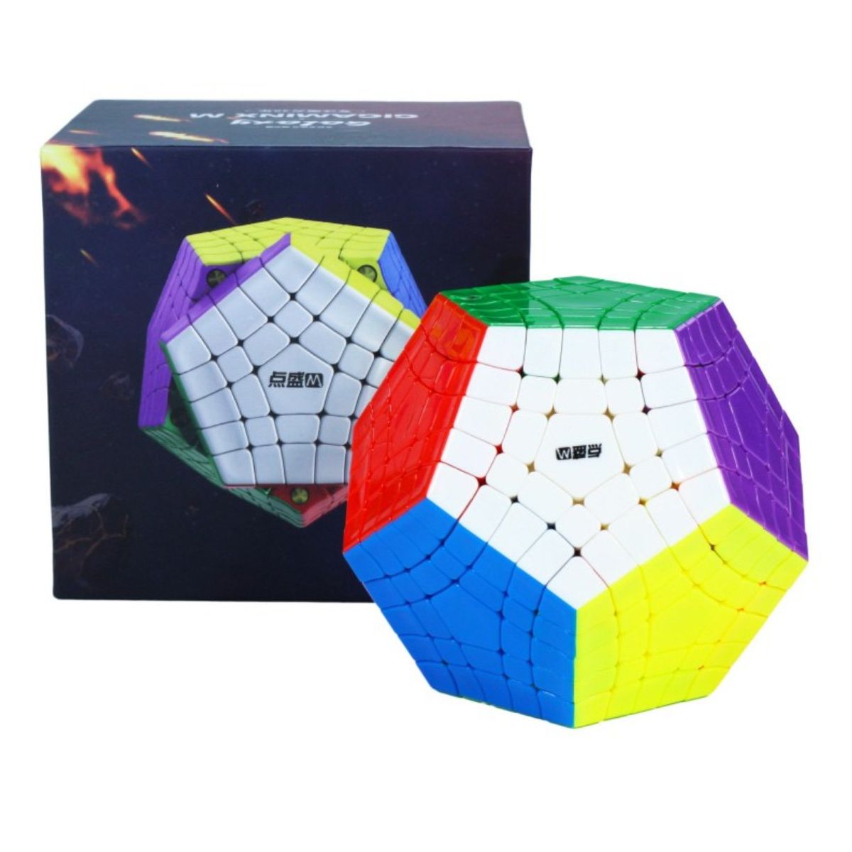 DIANSHENG - Gigaminx Dian Sheng Magnético Minx Cubo Rubik