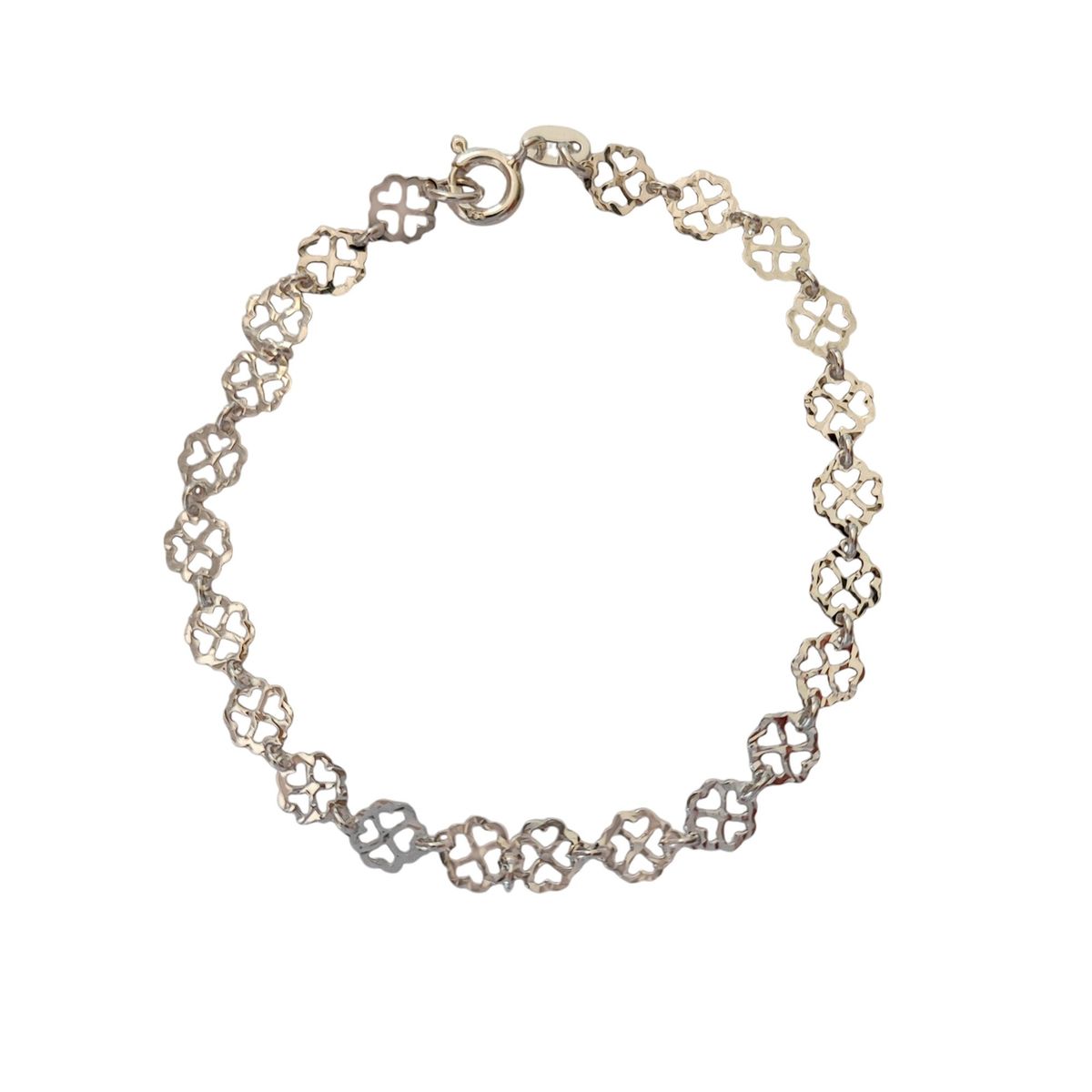 COGGIOLA - Pulsera Trébol Mini Plata Fina 925