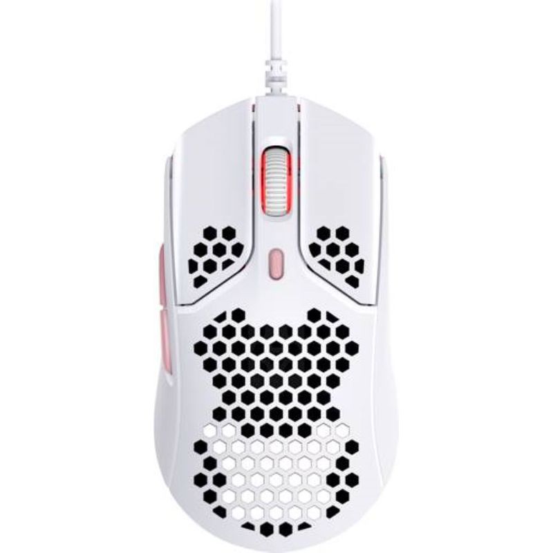 HYPERX - HyperX Pulsefire Haste Mouse Gamer 6 Botones Blanco/Rosa