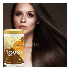 NOVEX - Crema de Tratamiento Brillo Mágico Agua de Arroz 400g