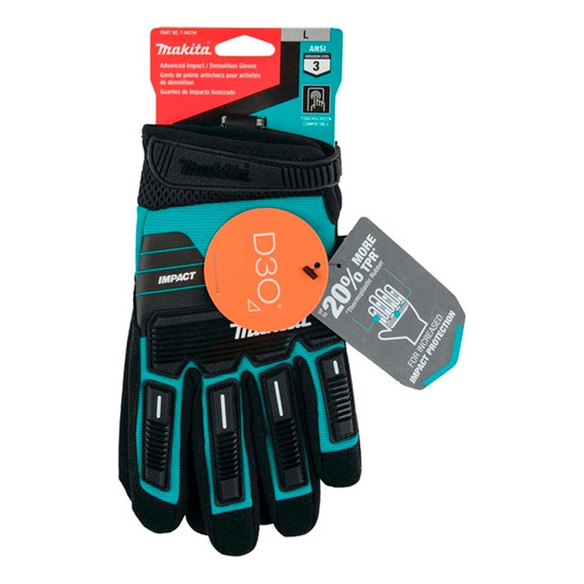 MAKITA - Guantes De Demolición De Impacto Makita T-04254