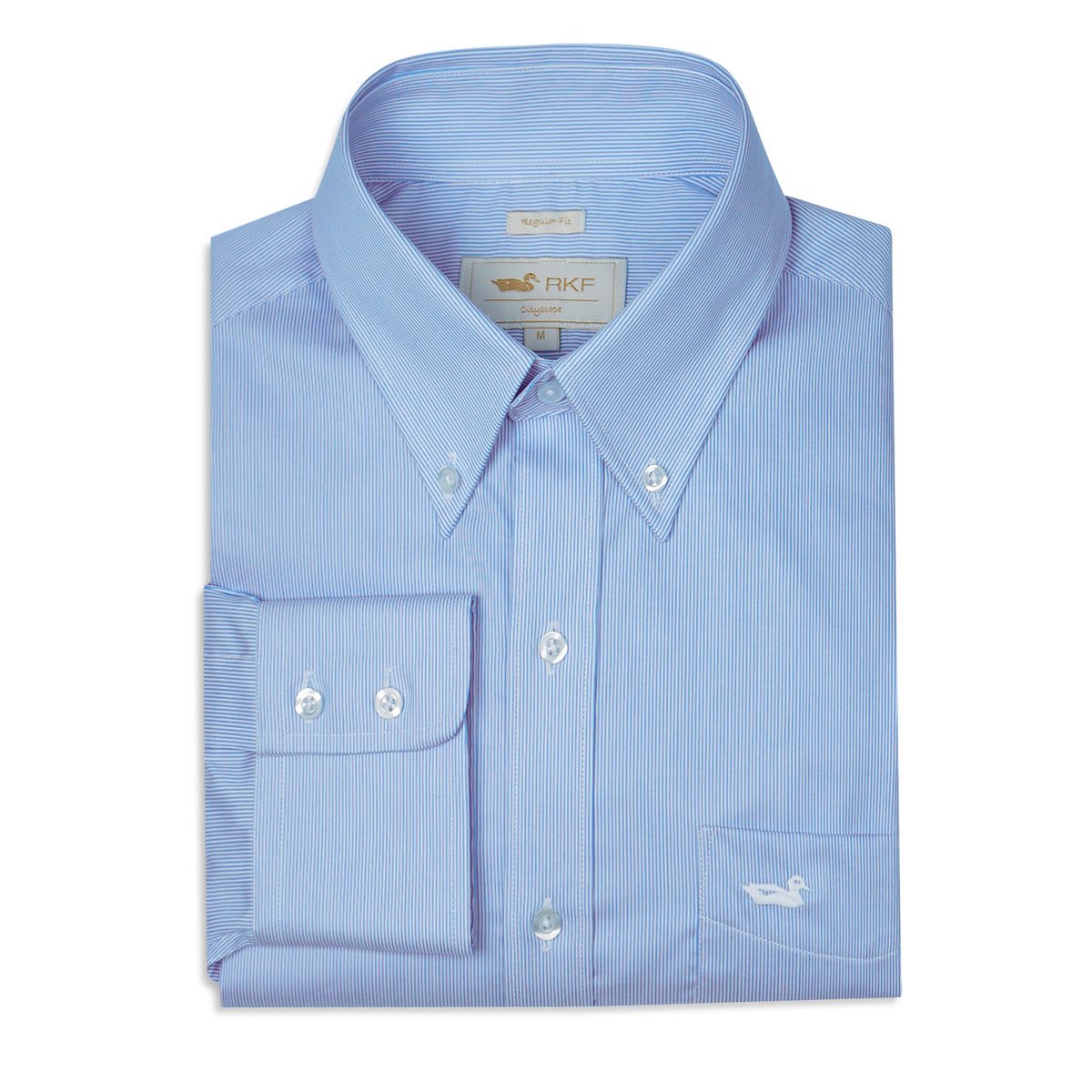 ROCKFORD - Camisa Easyiron Hombre Azul ROCKFORD