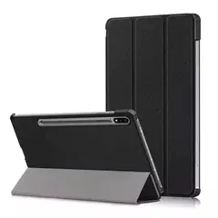 GENERICO - Funda Inteligente compatible con Samsung Galaxy Tab S7 FE Negro