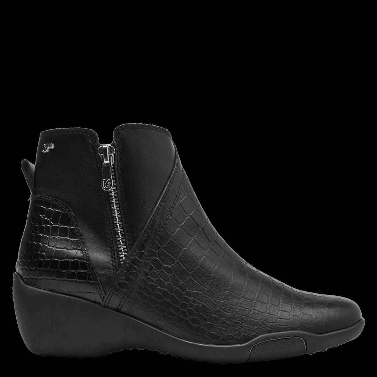 16 HRS - Botin Casual Mujer Negro 16 Hrs 