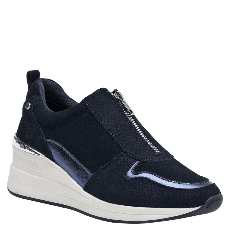 BRUNO ROSSI - Zapatilla Casual Mujer Azul Bruno Rossi