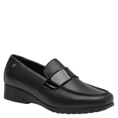 BRUNO ROSSI - Mocasin Casual Mujer Negro