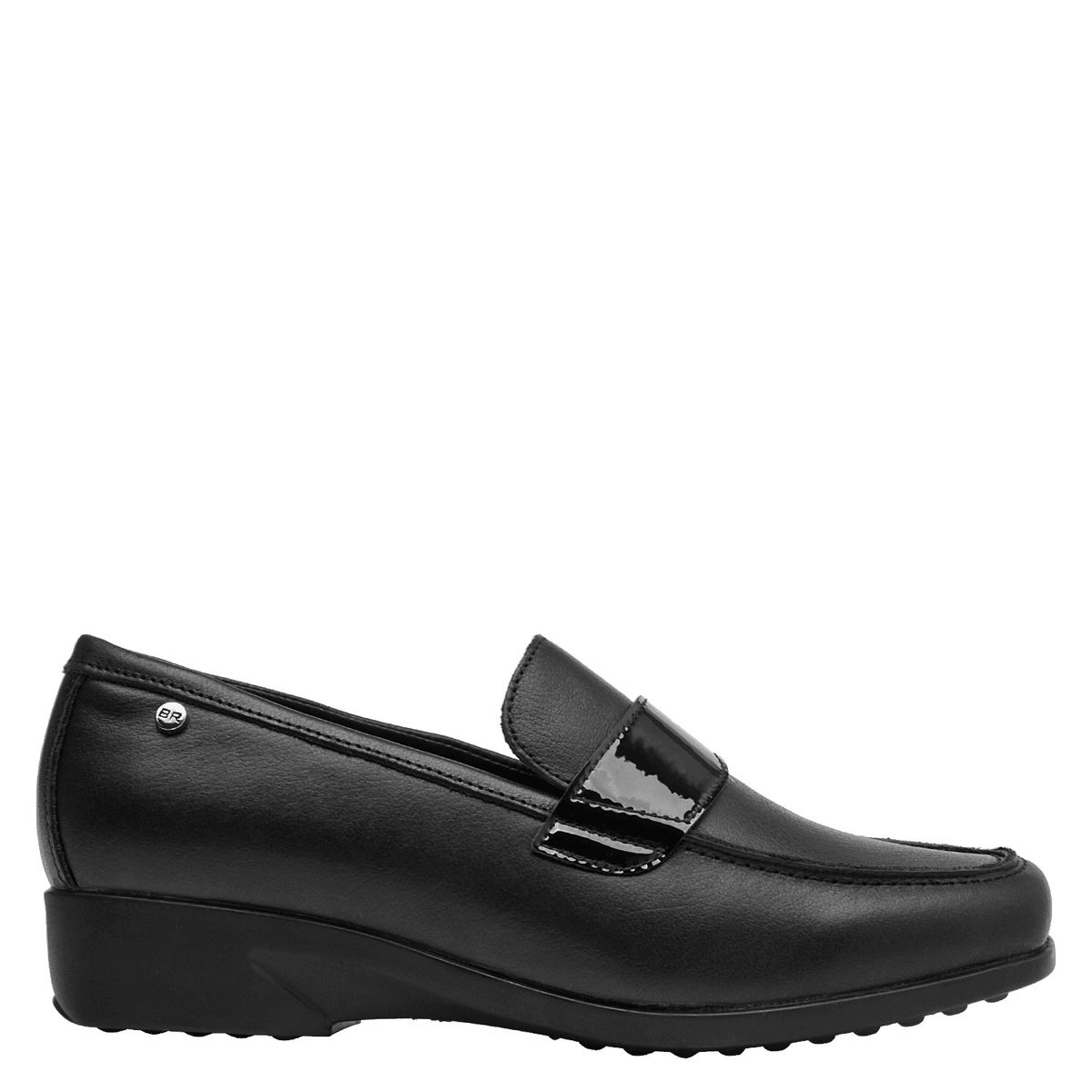 BRUNO ROSSI - Mocasin Casual Mujer Negro Bruno Rossi