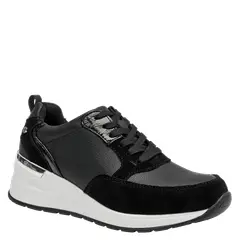 BRUNO ROSSI - Zapatilla Casual Mujer Negro