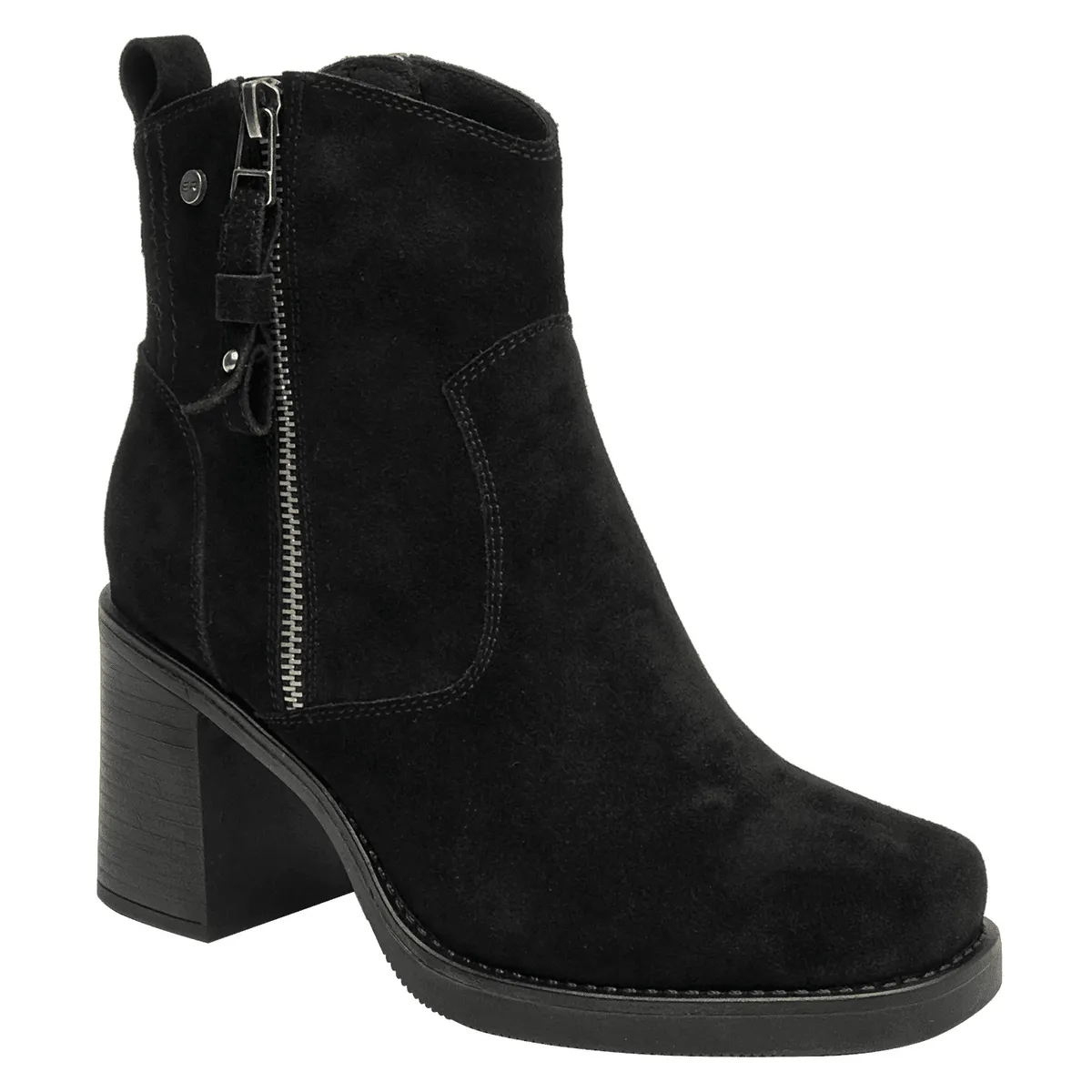 BRUNO ROSSI - Botin Casual Mujer Negro Bruno Rossi