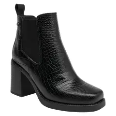 BRUNO ROSSI - Botin Casual Mujer Negro