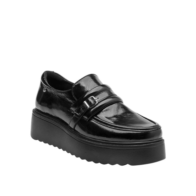 POLLINI - Zapato Casual Mujer Negro Pollini.