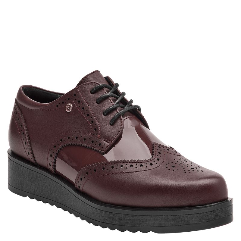 POLLINI - Zapato Casual Mujer Bordó Pollini
