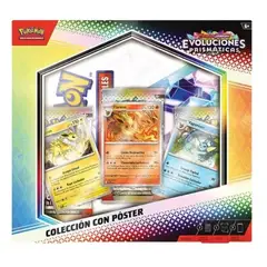 POKEMON - Colección con Póster Evoluciones Prismáticas