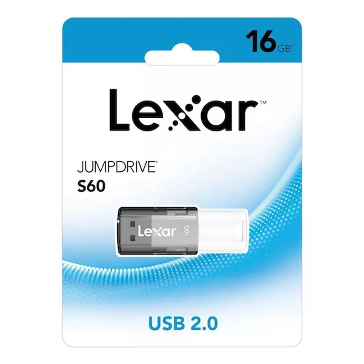 LEXAR - Pendrive 16 Gb Usb 2.0 Jumpdrive S60 Lexar