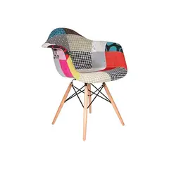 GENERICO - Butaca Estilo PATCHWORK Multicolor
