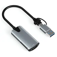 ULINK - Tarjeta Capturadora de Video 4K HDMI a USB + USB-C UL-ADV2