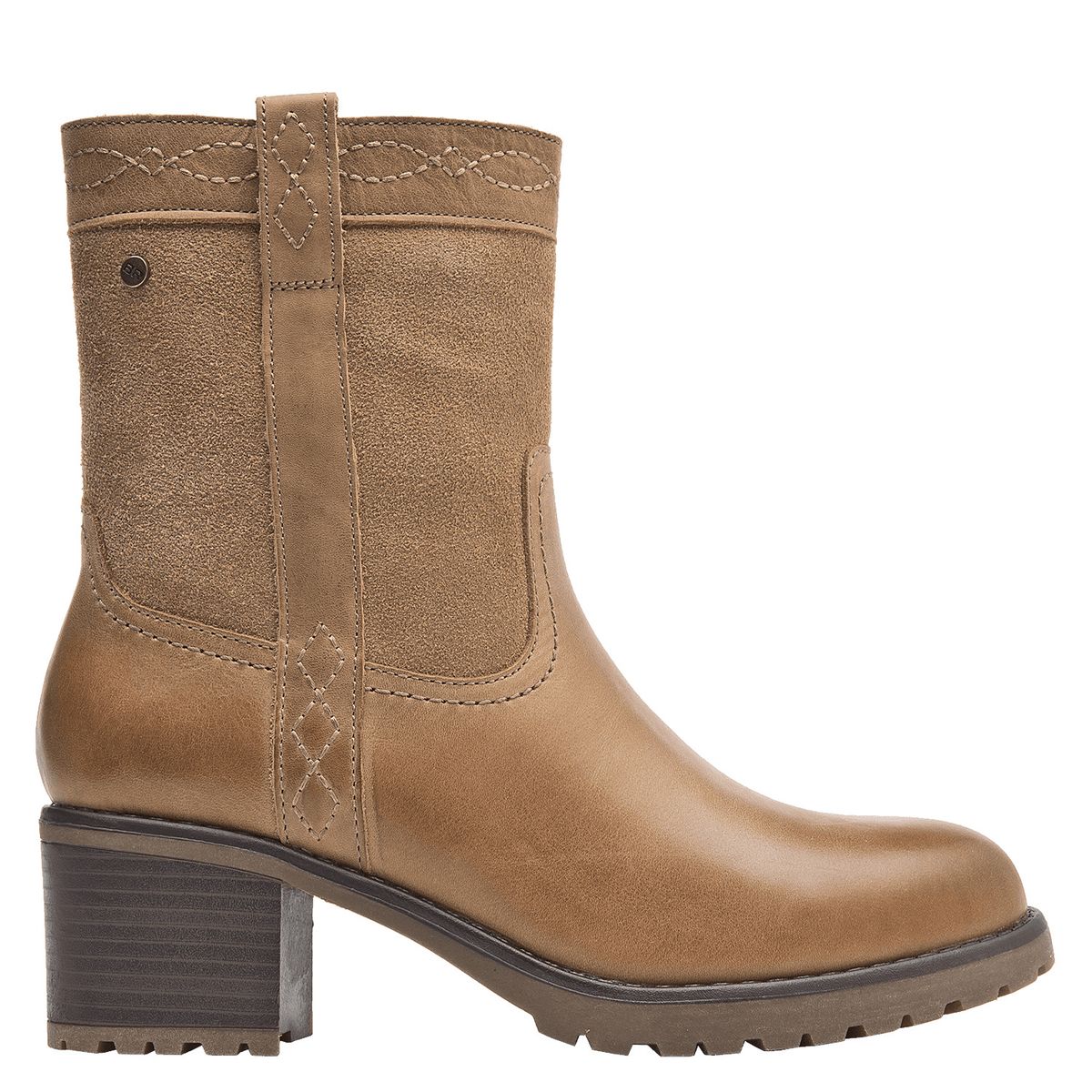 BRUNO ROSSI - Bota Casual Mujer Marrón claro Bruno Rossi