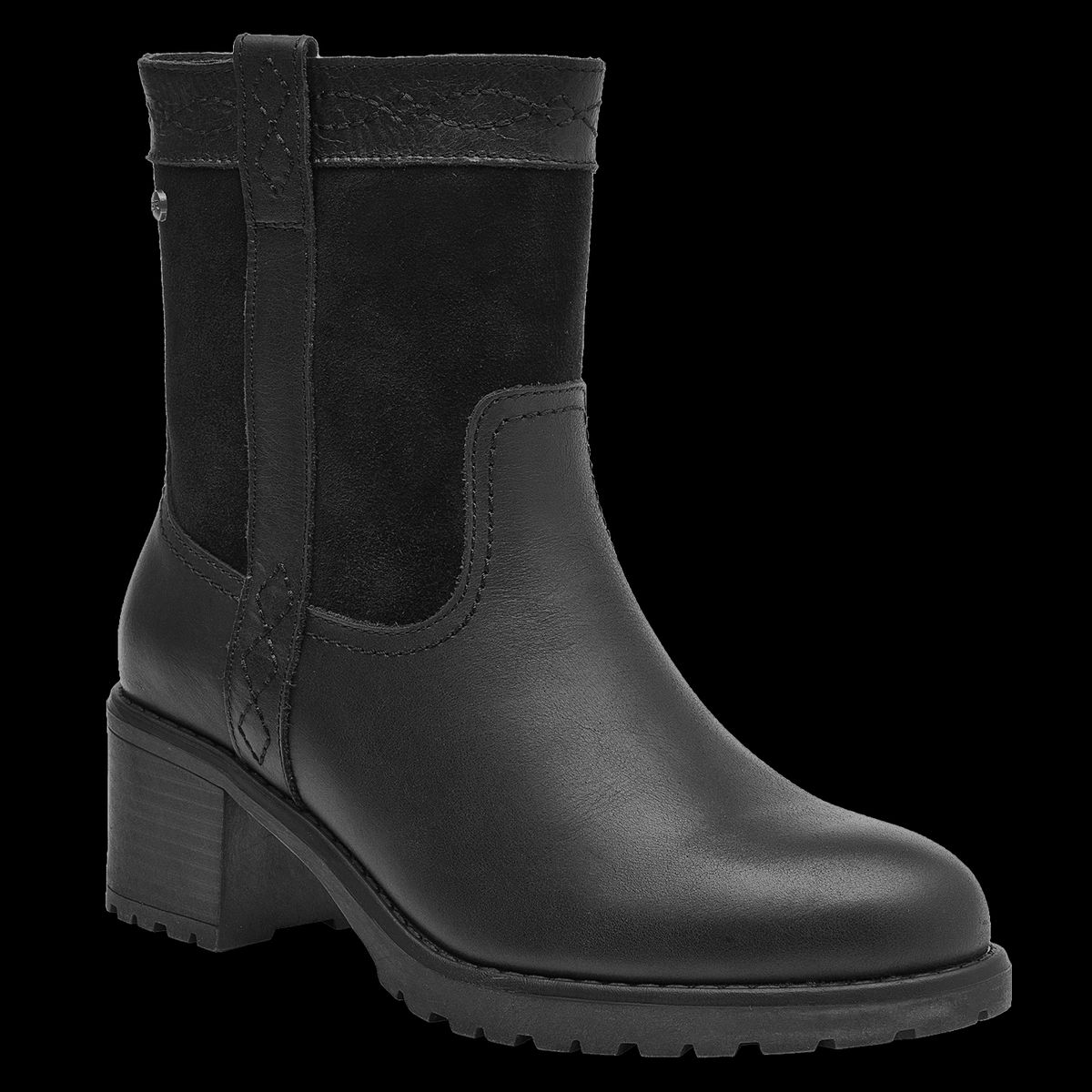 BRUNO ROSSI - Bota Casual Mujer Negro Bruno Rossi