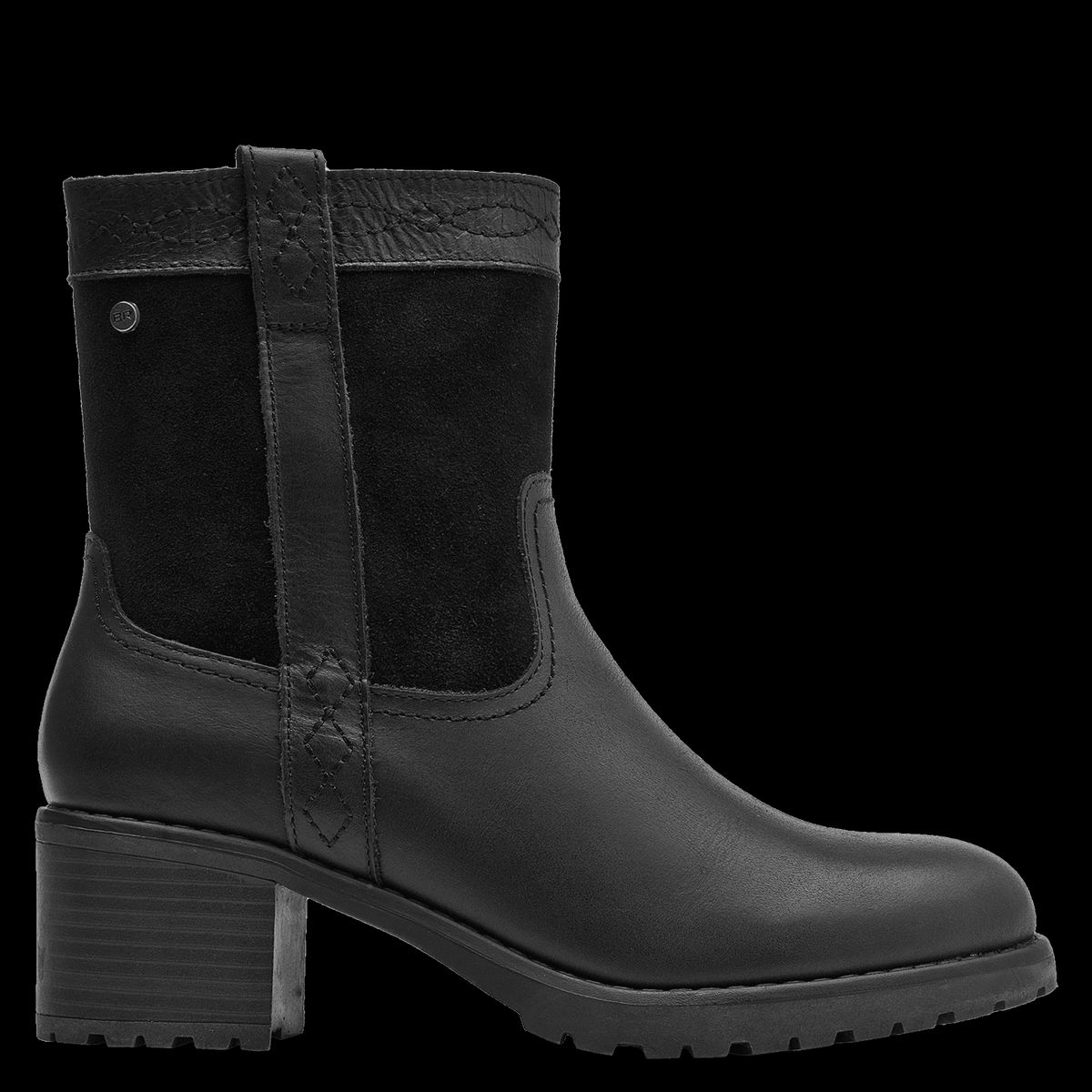 BRUNO ROSSI - Bota Casual Mujer Negro Bruno Rossi