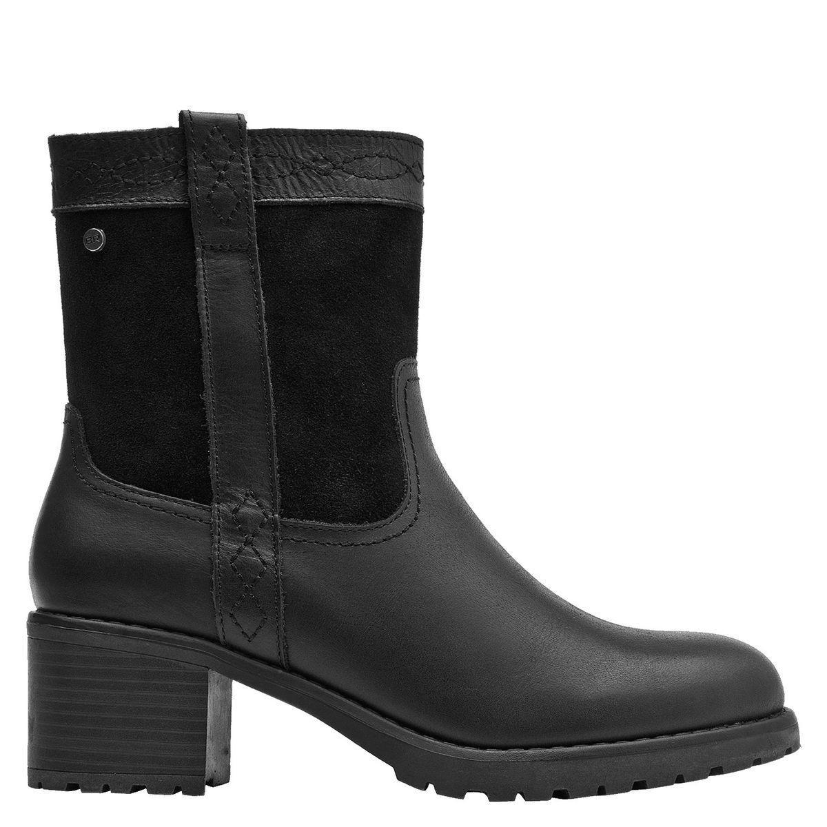 BRUNO ROSSI - Bota Casual Mujer Negro Bruno Rossi