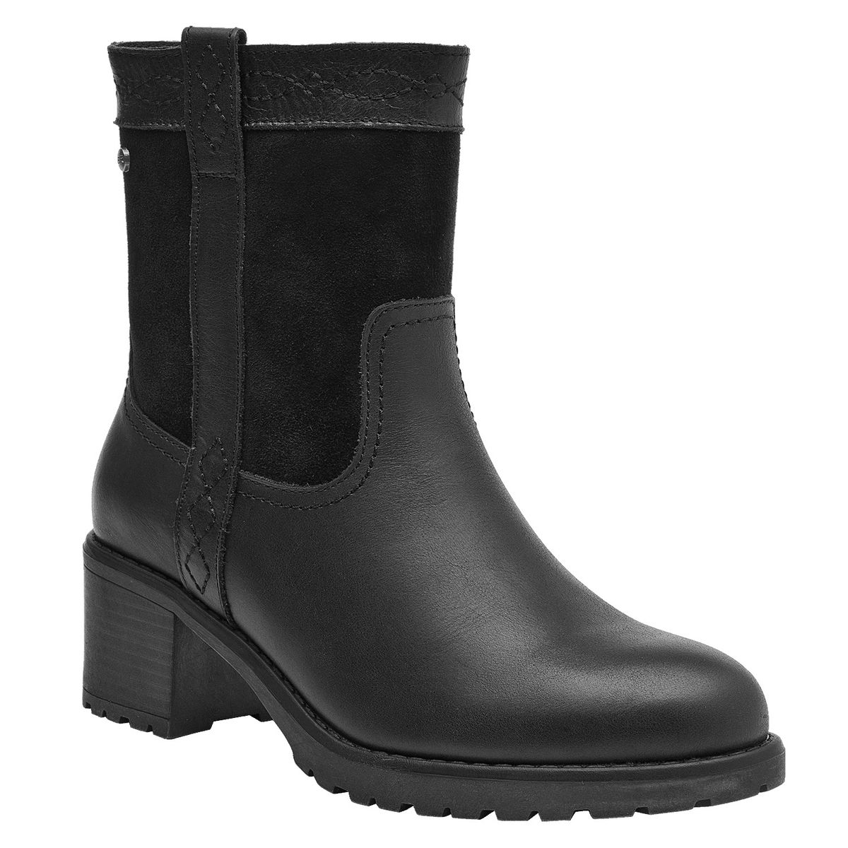 BRUNO ROSSI - Bota Casual Mujer Negro Bruno Rossi