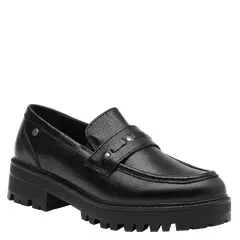 BRUNO ROSSI - Mocasin Casual Mujer Negro