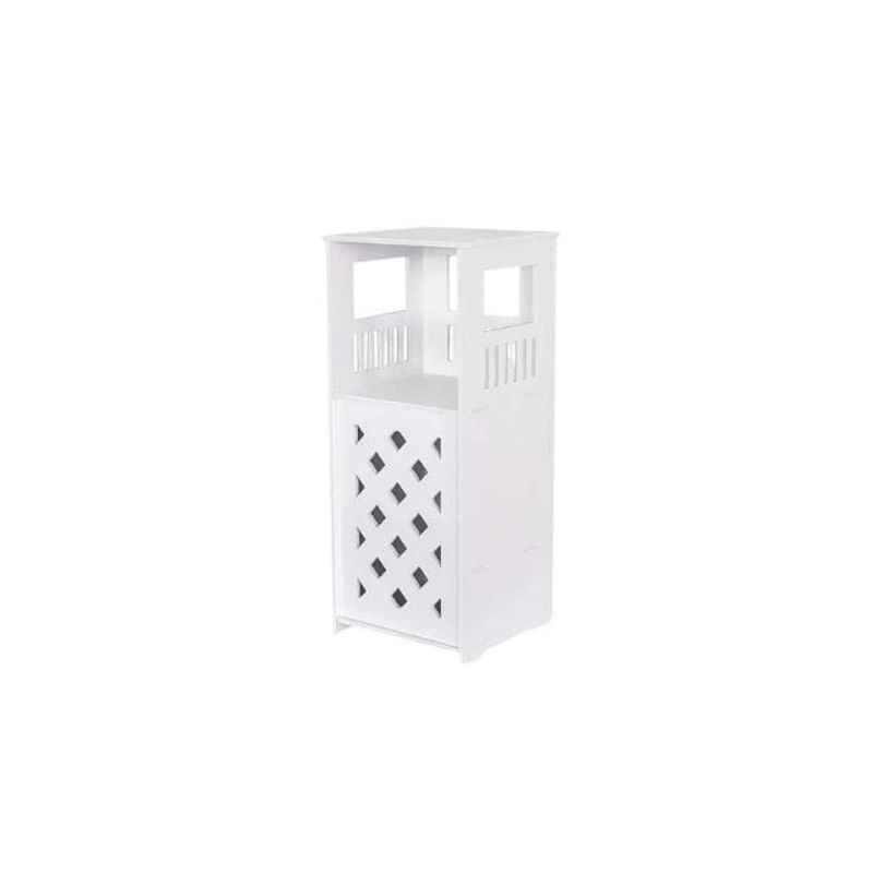 GENERICO - Organizador Estante para Sala Multiusos Moderno Blanco K38