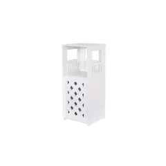 GENERICO - Organizador Estante para Sala Multiusos Moderno Blanco K38