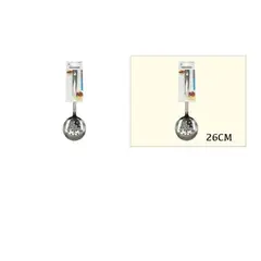 GENERICO - Cucharon Perforada Acero Inoxidable 26Cm