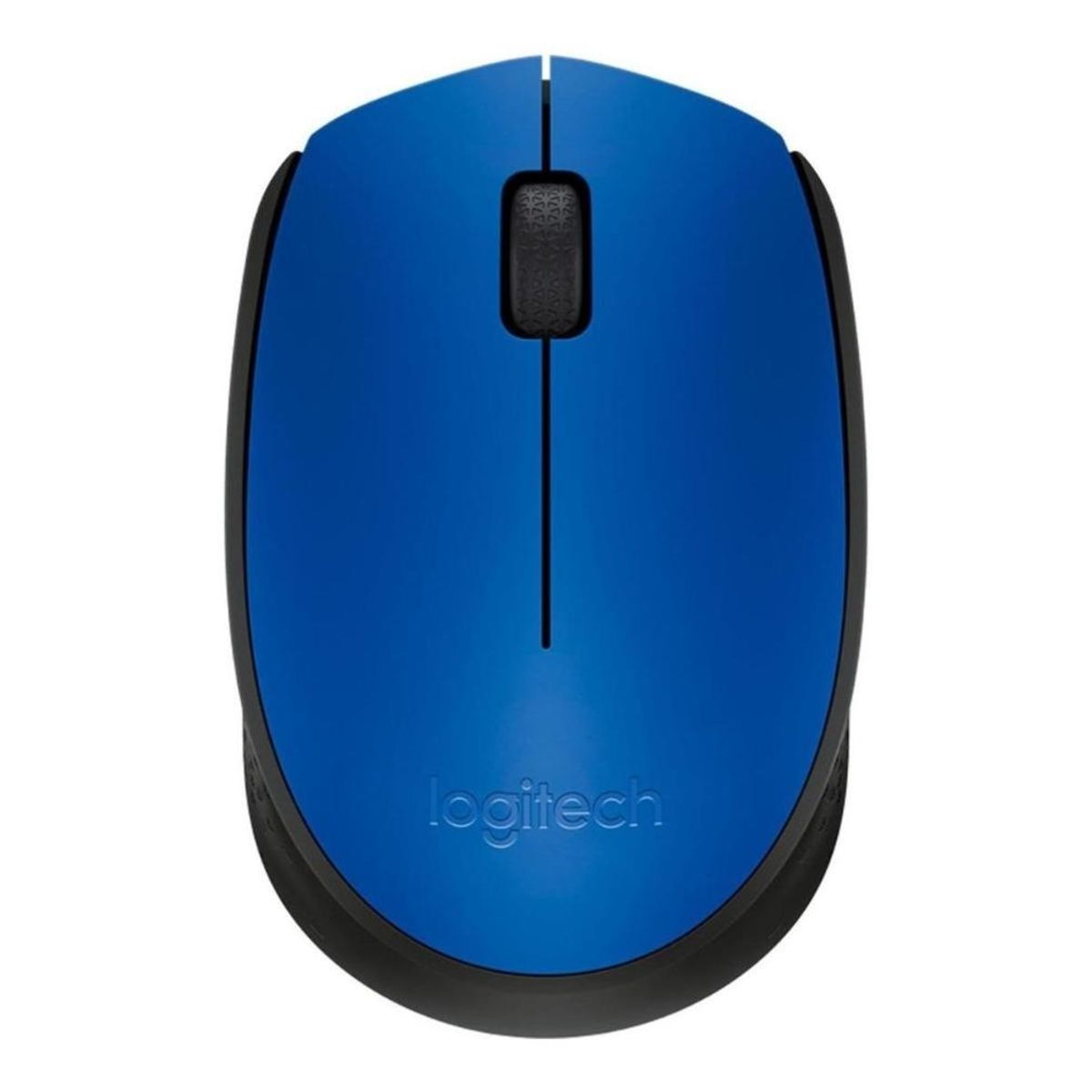 LOGITECH - Mouse Inalámbrico Logitech M170 Azul Y Negro