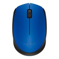 Mouse Inalámbrico M170 Azul Y Negro