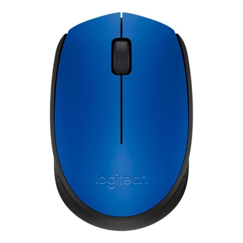 LOGITECH - Mouse Logitech M170 Inalámbrico AzulNegro