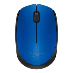 LOGITECH - Mouse M170 Inalámbrico AzulNegro