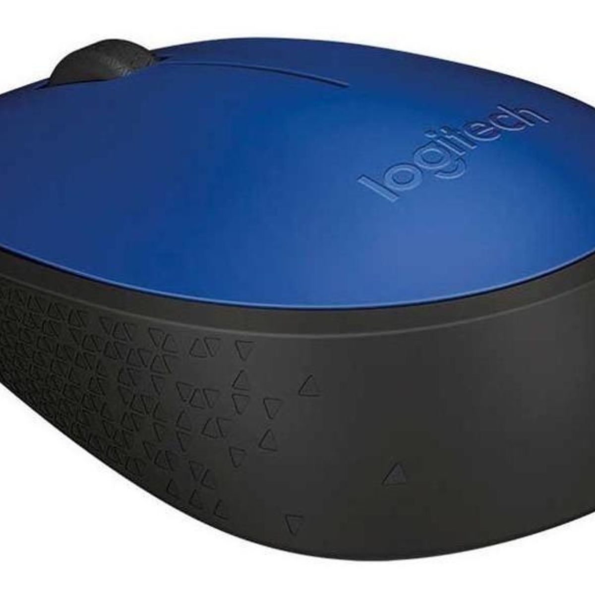 LOGITECH - Mouse Inalámbrico Logitech M170 Azul Y Negro