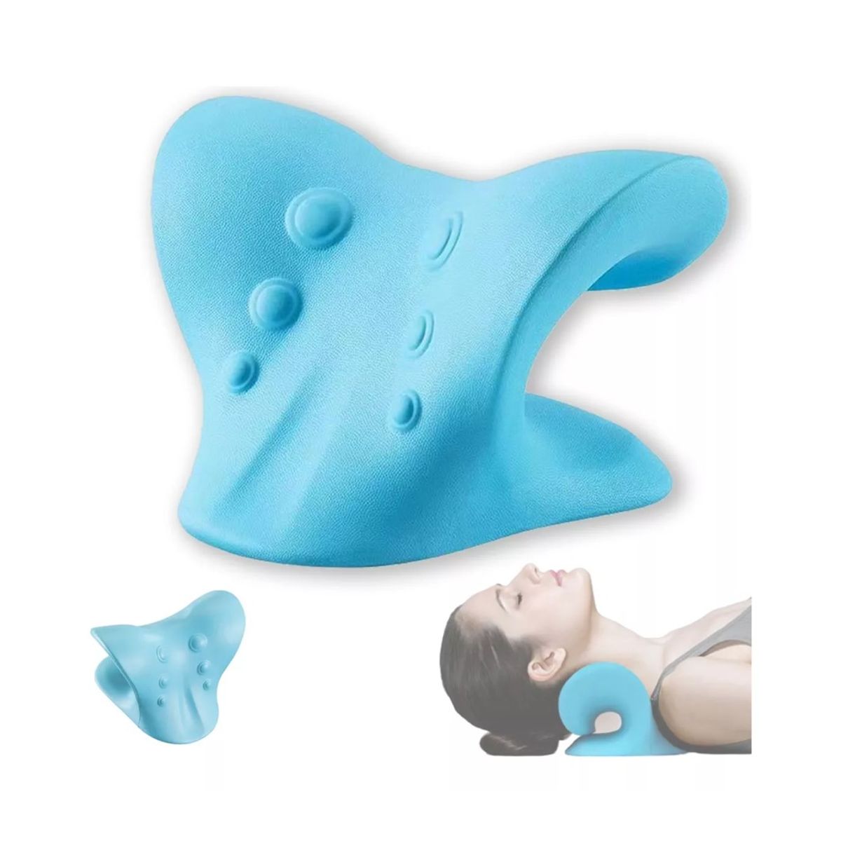 GENERICO - Relajante De Cuello Hombro Almohada Ortopédica Aliviar Dolor