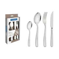 Juego de Cubiertos Acero Inoxidable 24 Piezas Maresias