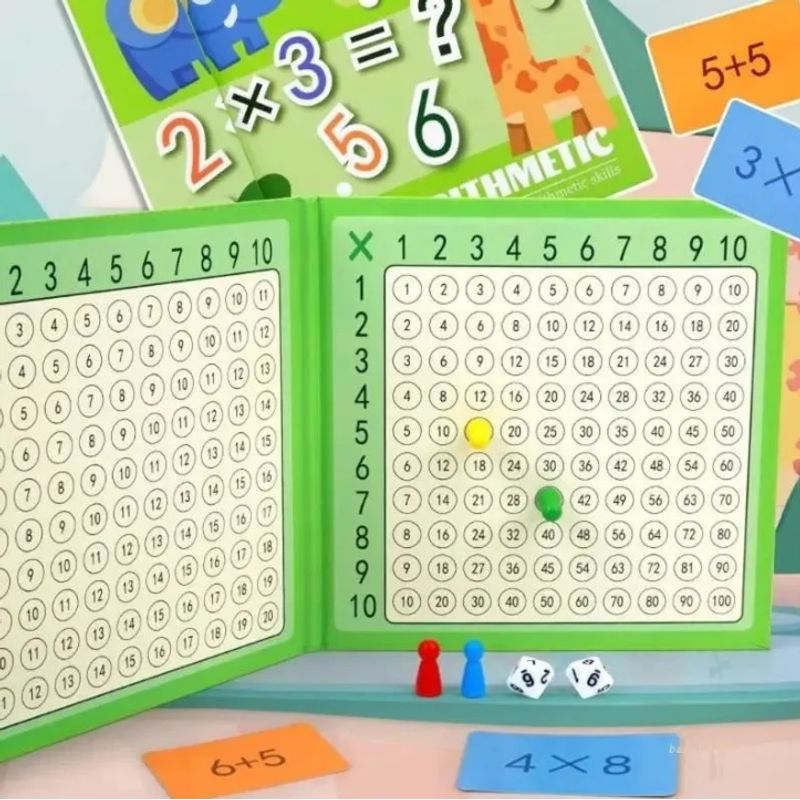 GENERICO - Juego Educativo Magnético Aprender Matemáticas Pitágoras