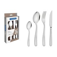 Juego de Cubiertos Acero Inoxidable 16 Piezas Maresias