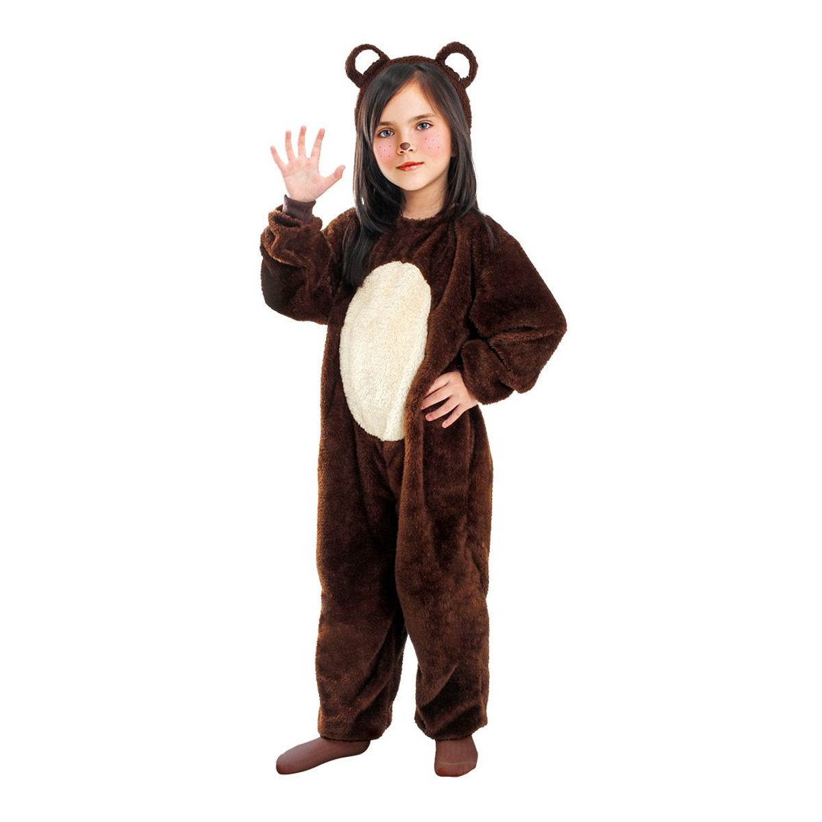 GENERICO - TRAJE INFANTIL OSO 5-6