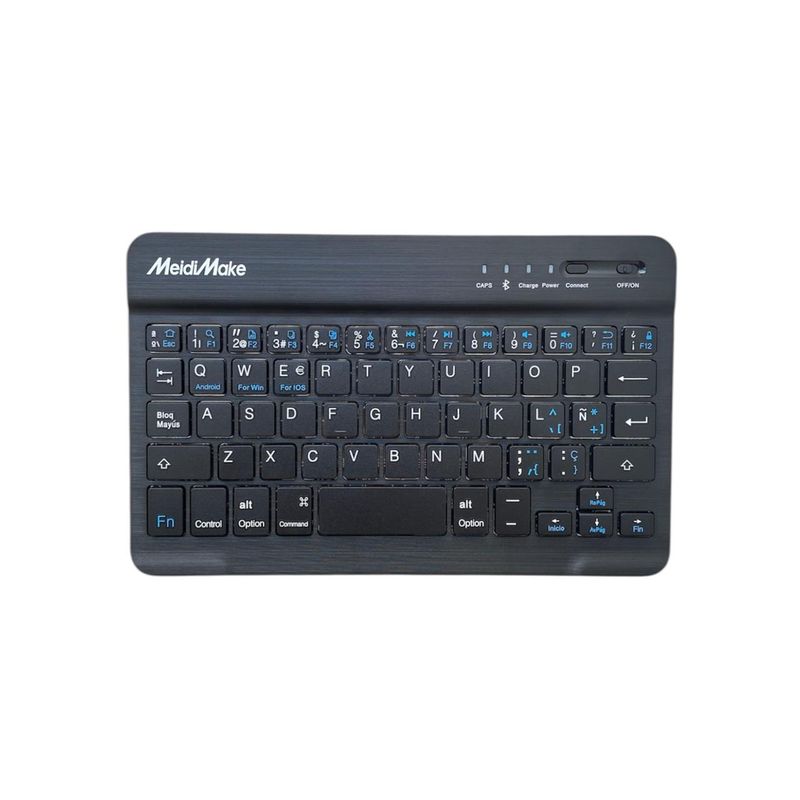 GENERICO - Mini Teclado Slim Inalámbrico Delgado Tablet Bluetooth Teléfono PC