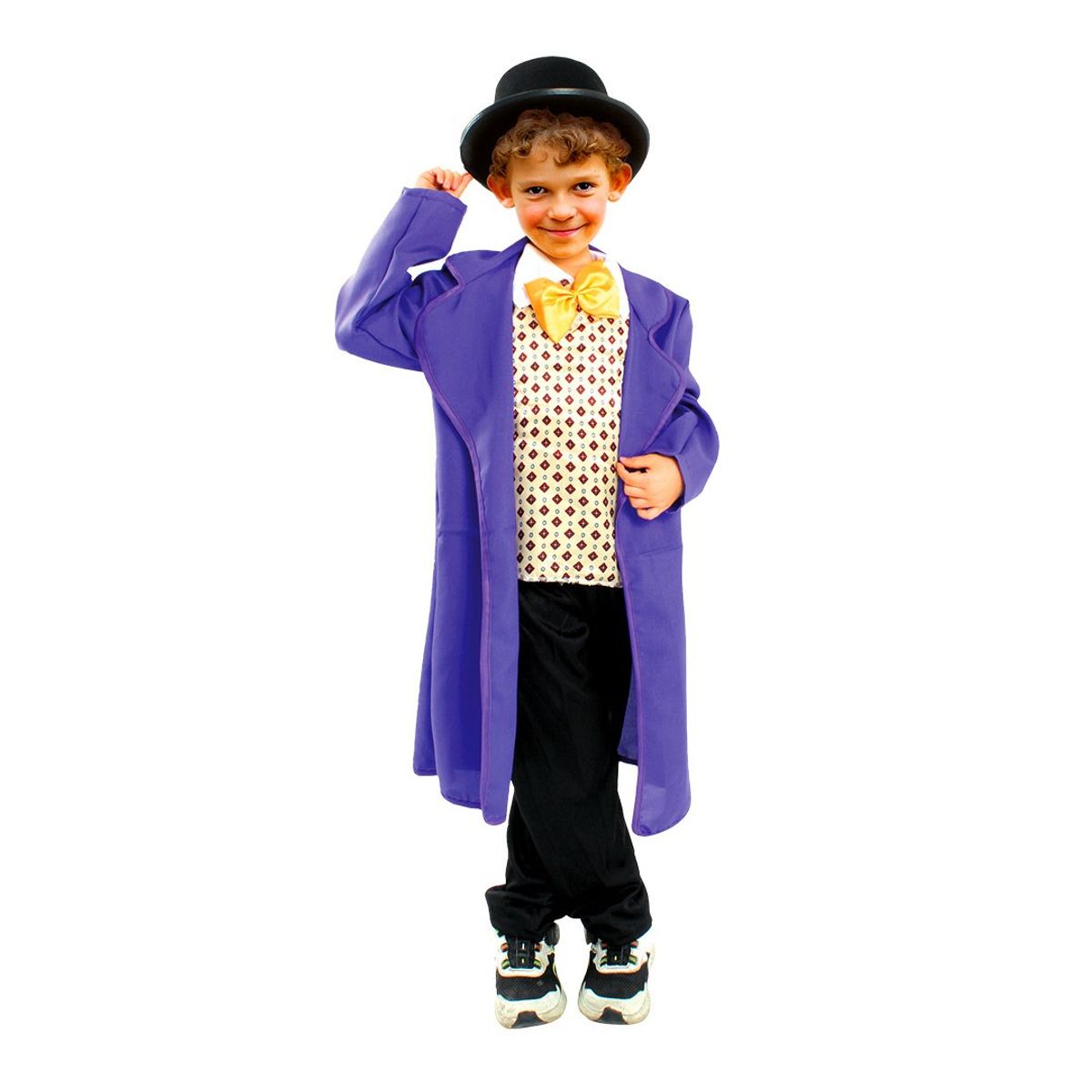 GENERICO - TRAJE INFANTIL WONKA 7-9